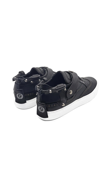 CALI LOW TOP SNEAKER- MEN CAVIAR - alphansoengland - product color