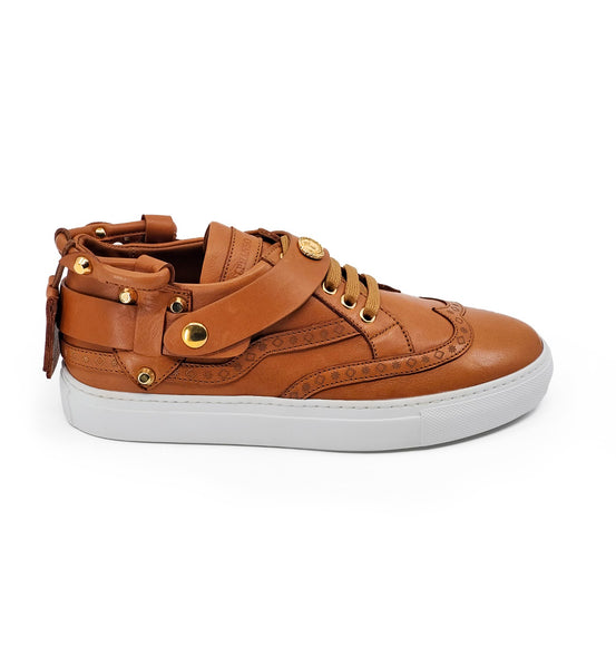 CALI LOW TOP SNEAKER- WOMEN WHISKEY - alphansoengland - product color